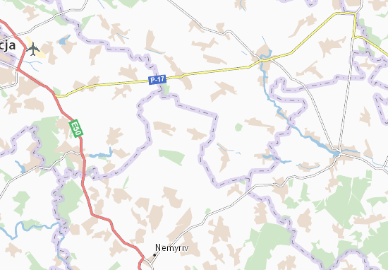 Karte Stadtplan Volovodivka