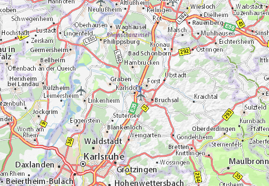 Mapa Karlsdorf