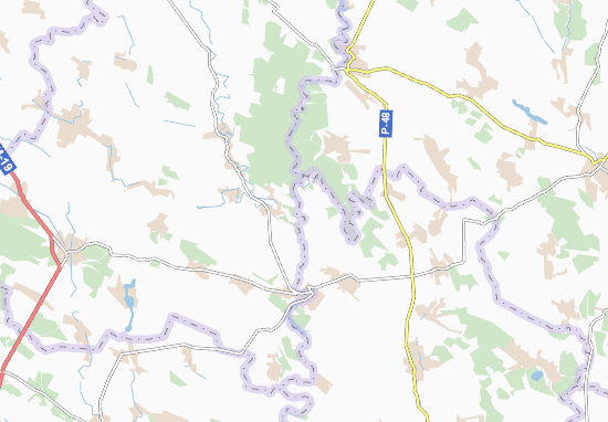 Mapa Holenyshcheve