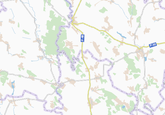Karte Stadtplan Vivsya