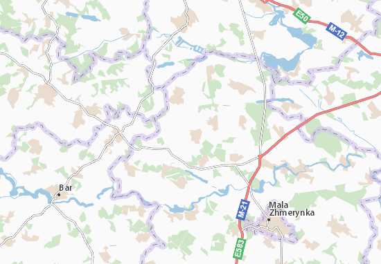 Mapa Karmalyukove