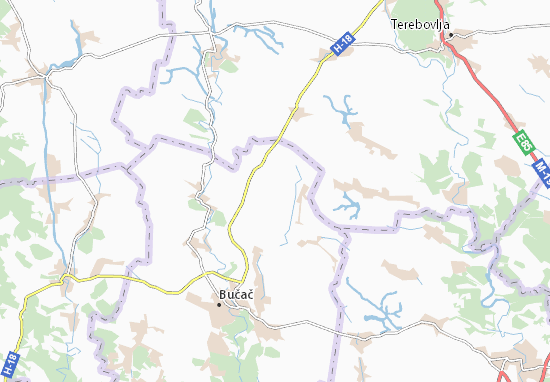 Kaart Plattegrond Novi Petlykivtsi