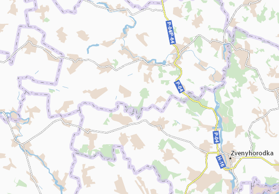 Mapas-Planos Tykhonivka