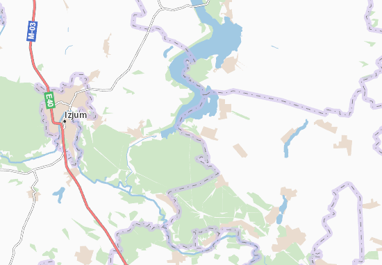 Yats&#x27;kivka Map