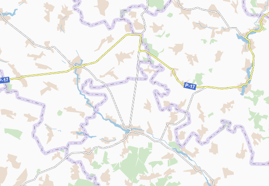 Karte Stadtplan Illinets&#x27;ke