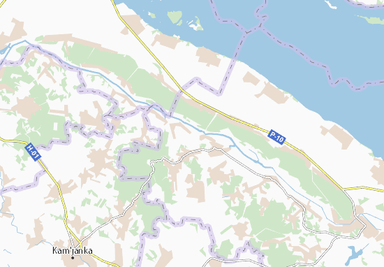 Zam&#x27;yatnytsya Map