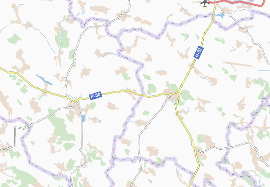 Karte Stadtplan Pil&#x27;nyi Oleksynets&#x27;