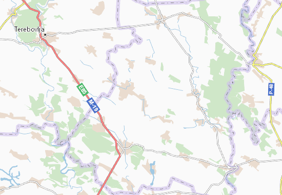 Mapa Khlopivka