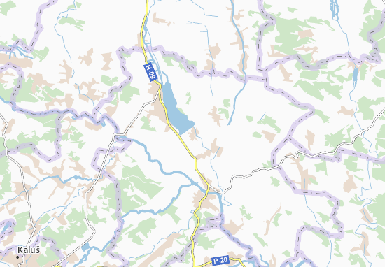 Mapa Bovshiv