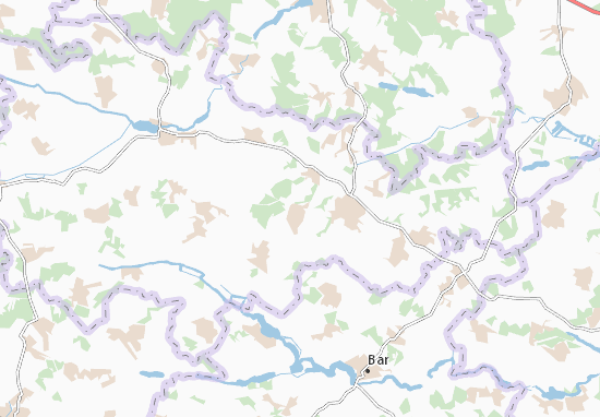 Kaart Plattegrond Korychyntsi