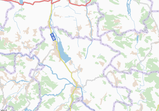Karte Stadtplan Kinashiv
