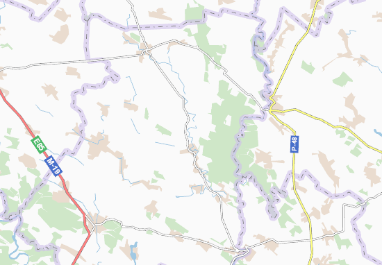 Karte Stadtplan Rashtivtsi