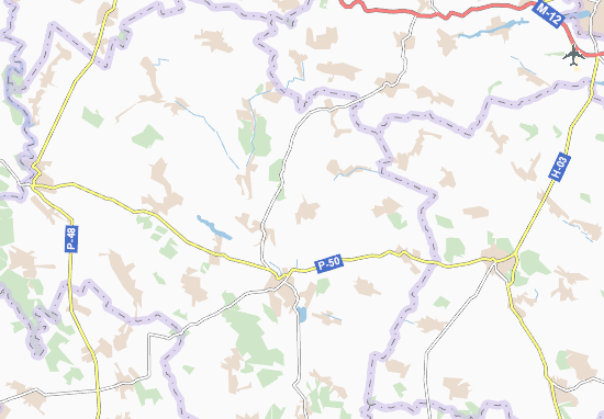 Mapa Nove Porichchya