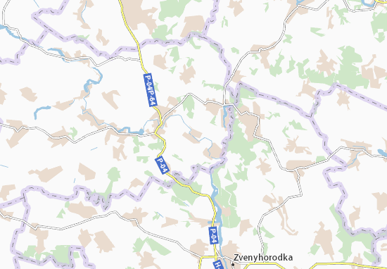 Budyshche Map