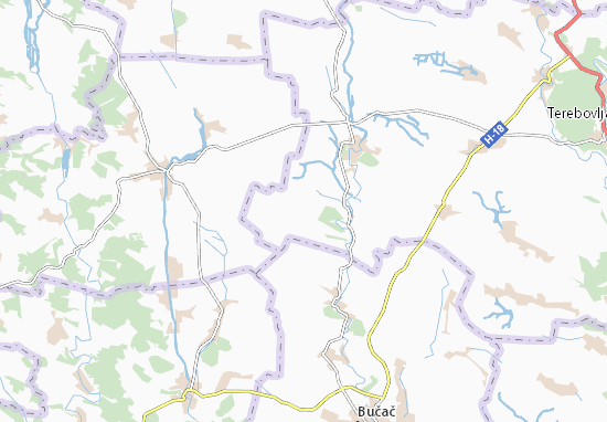 Karte Stadtplan Kotuziv