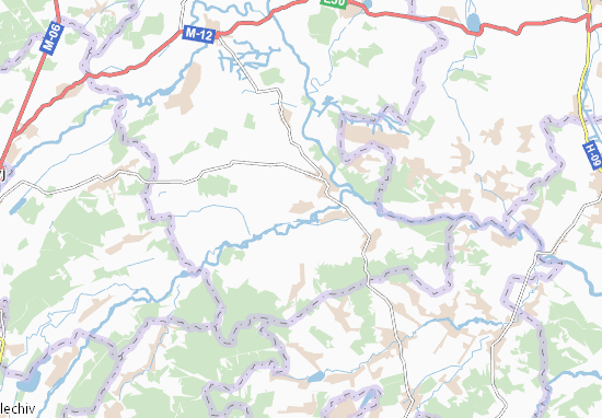 Karte Stadtplan Volodymyrtsi