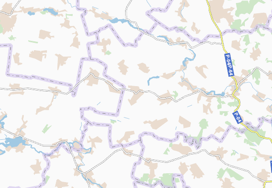 Vynohrad Map