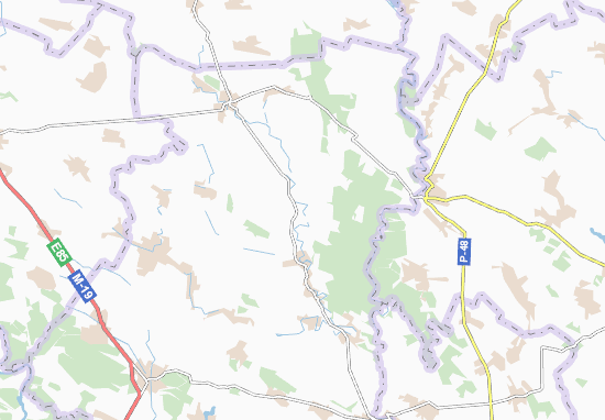 Karte Stadtplan Mali Birky