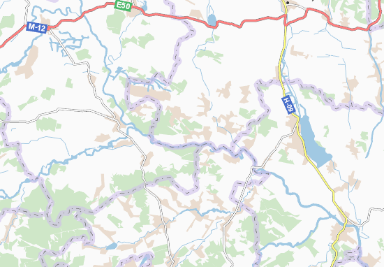 Mapa Kozari