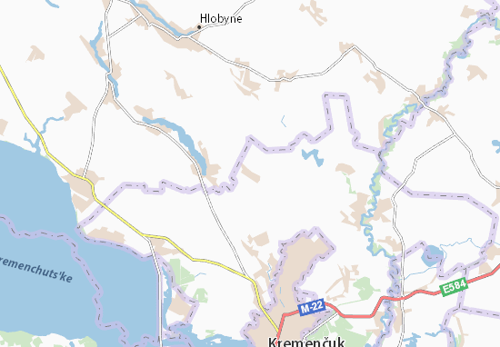 Maiborodivka Map
