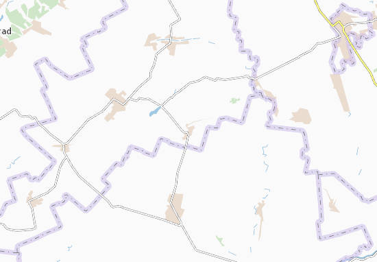 Karte Stadtplan Nova Parafiivka