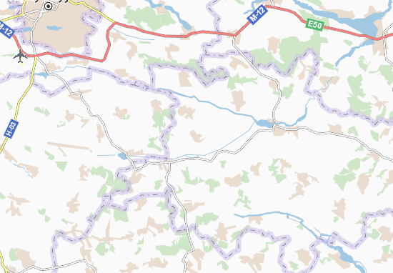 Krasnosilka Map