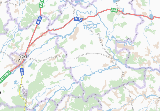Mapa Oblaznytsya
