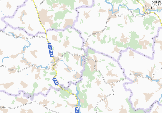 Pochapyntsi Map