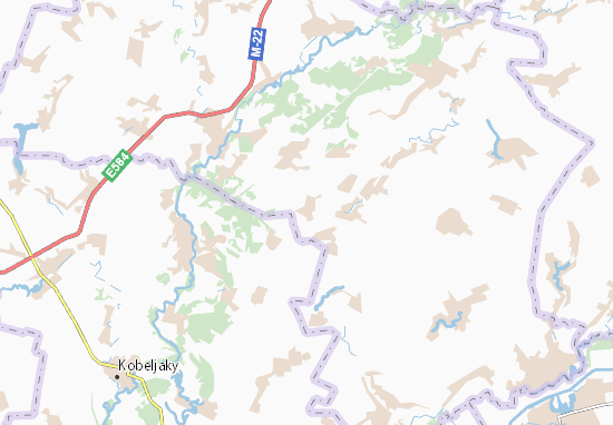 Velyki Solontsi Map