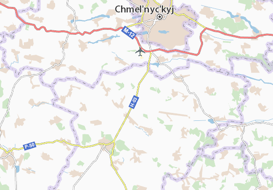 Mapa Antonivtsi