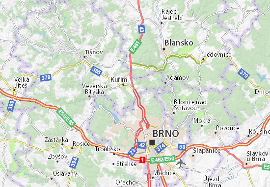 Česká Map