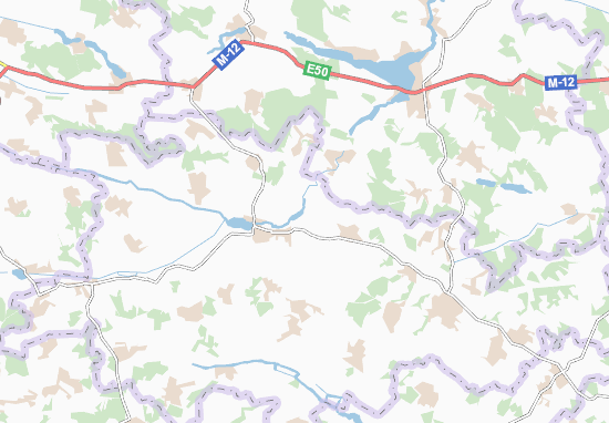 Karte Stadtplan Nyzhnje