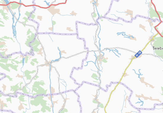 Bronhalivka Map
