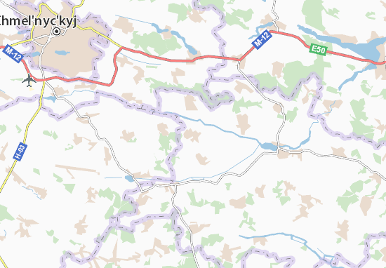 Karte Stadtplan Korzhivtsi