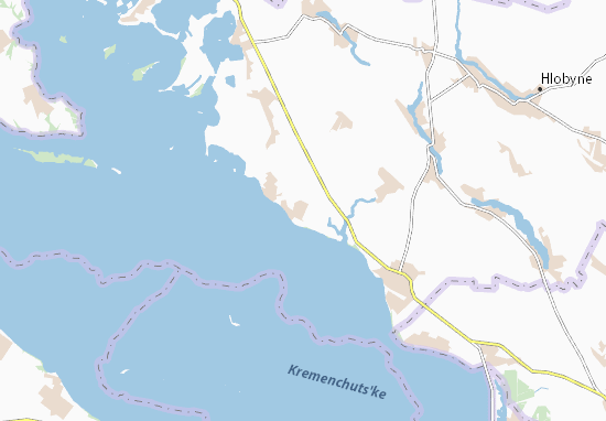 Karte Stadtplan Pronozivka
