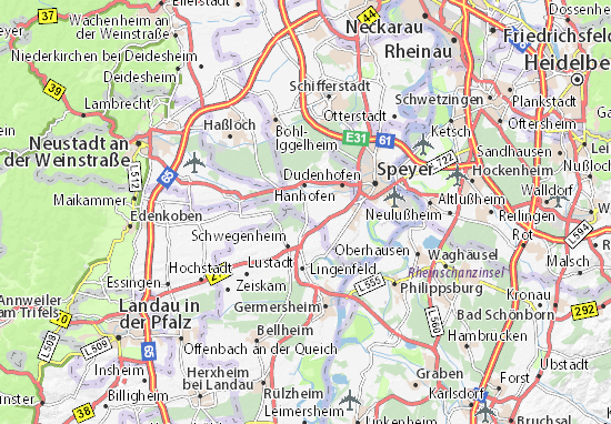 Karte Stadtplan Harthausen