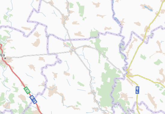 Lezhanivka Map