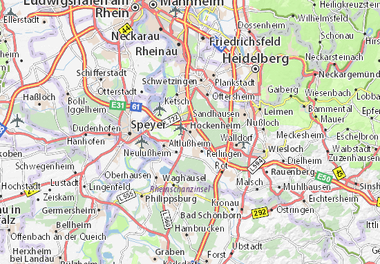 Hockenheim Map