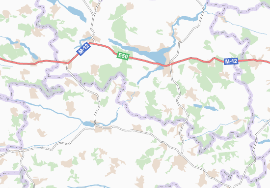 Karte Stadtplan Snitivka