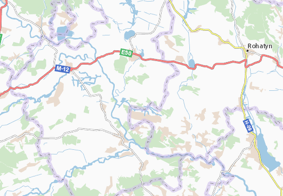 Karte Stadtplan Molodynche