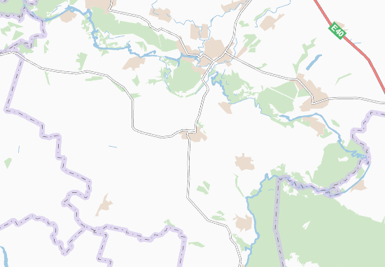 Husarivka Map
