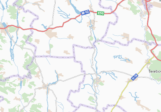 Karte Stadtplan Malovody