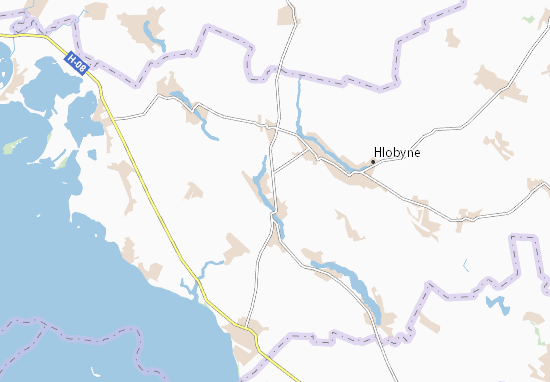 Opryshky Map