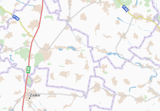 Popruzhna Map