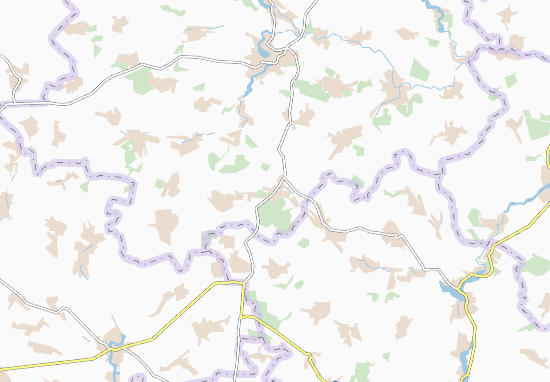 Karte Stadtplan Plyskiv