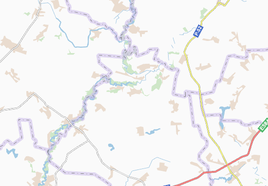 Karte Stadtplan Khorishky