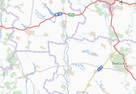 Mapa Semykivtsi
