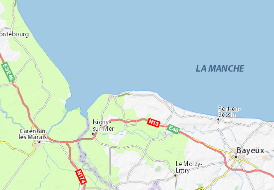 Karte Stadtplan Saint-Pierre-du-Mont
