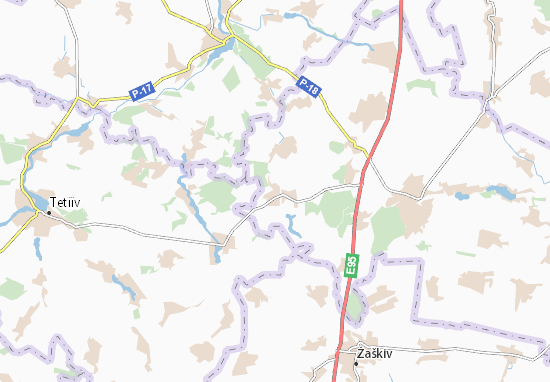 Stryzhavka Map
