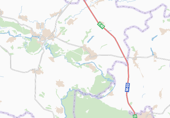 Rakivka Map
